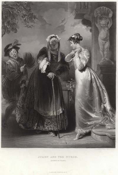 Giulietta e la Nutrice da Henry Perronet Briggs