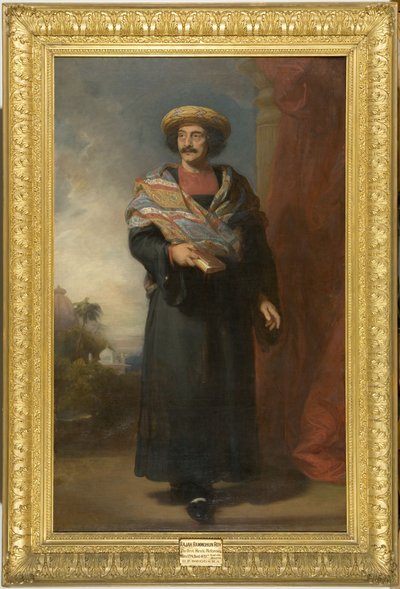 Ritratto di Rammohun Roy (1774-1833) da Henry Perronet Briggs