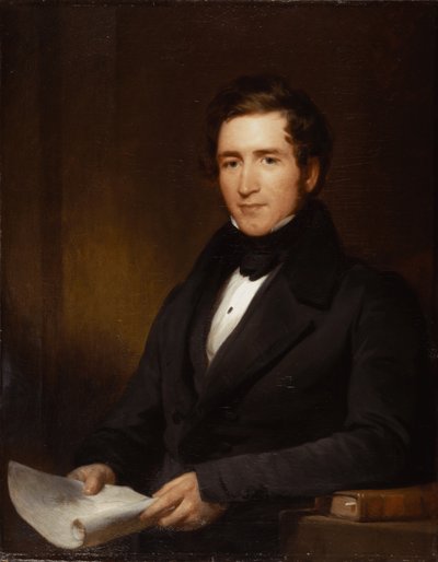 Ritratto di Sir Joseph Paxton, maggio 1836 da Henry Perronet Briggs