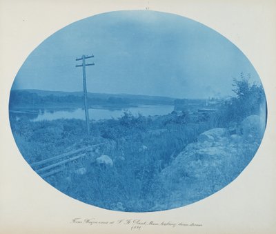 Dalla strada del carro a S. St. Paul, Minn. guardando a valle da Henry Peter Bosse
