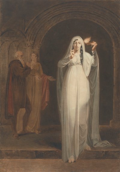 La Scena del Sonnambulismo in Macbeth da Henry Pierce Bone