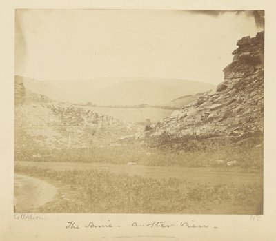 Lo stesso, un altro sguardo [Valle delle Rocce]. da Henry Pollock