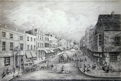 La High Street, Guildford, Surrey da Henry Prosser