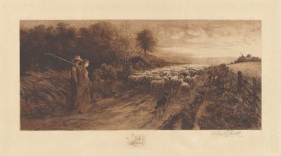La fine pacifica del giorno da Henry Pruett Share