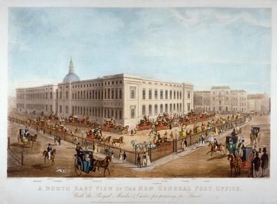 Il nuovo ufficio postale generale, Londra da Henry Pyall