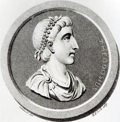 Ritratto di Teodosio, da 