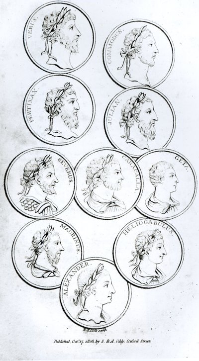 Ritratti degli imperatori romani, da 