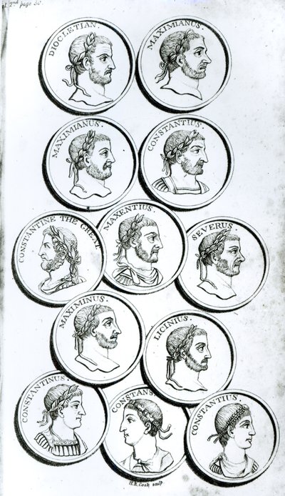 Ritratti di Imperatori Romani, da 