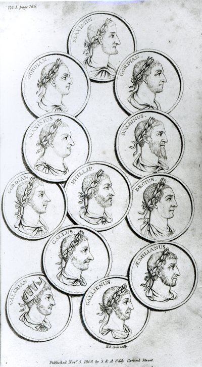 Ritratti degli imperatori romani, da 