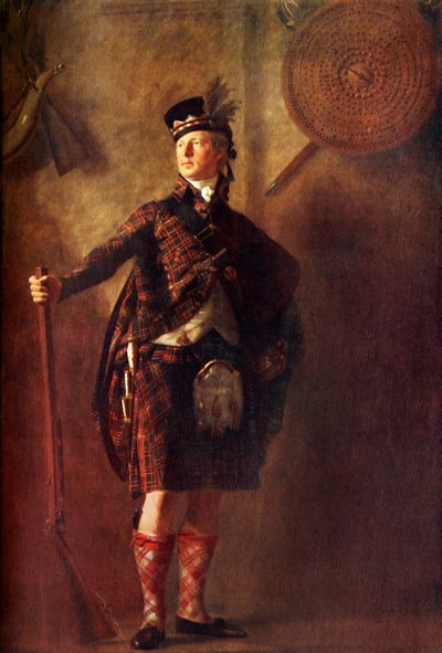 Colonnello Alastair MacDonell di Glengarry da Henry Raeburn