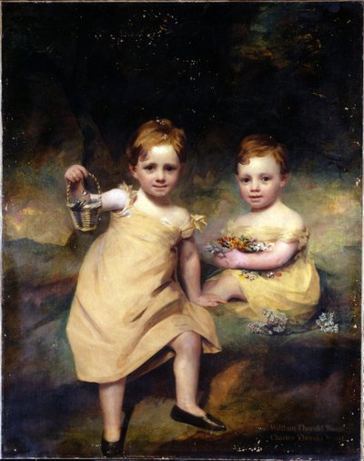 Doppio ritratto di William Thorold Wood e Charles Thorold Wood da Henry Raeburn