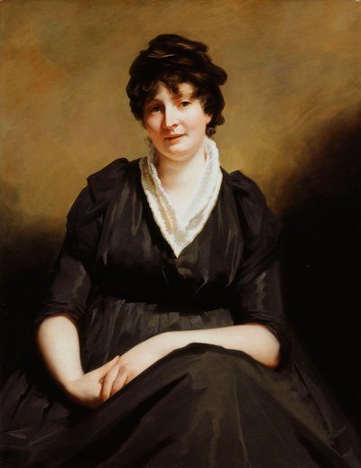 Dundas di Dundas seduto, tre quarti, con abito color carbone da Henry Raeburn