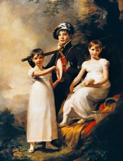 I figli di Elphinston, ca 1814 da Henry Raeburn