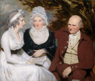 John Johnstone, Betty Johnstone e Miss Wedderburn da Henry Raeburn