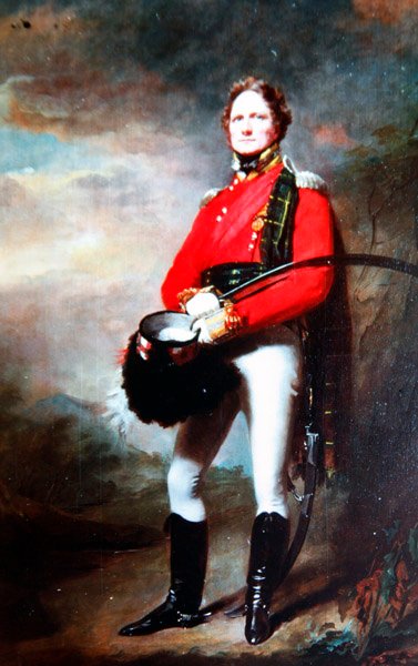 Maggiore James Lee Harvey, c.1820 da Henry Raeburn