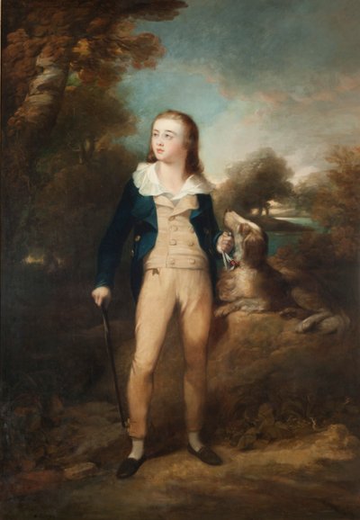 Master Cathcart e cane, c.1810 da Henry Raeburn