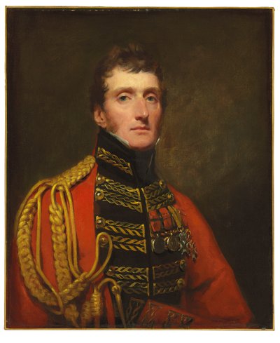 Ritratto del tenente generale William Stuart, mezzo busto, in uniforme da Henry Raeburn
