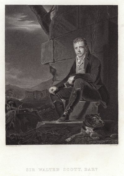 Ritratto di Sir Walter Scott da Henry Raeburn