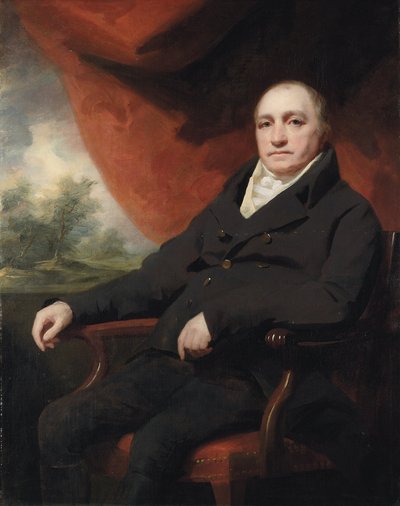 Ritratto di un gentiluomo, tradizionalmente identificato come Dr. Black o Dr. Blake da Henry Raeburn