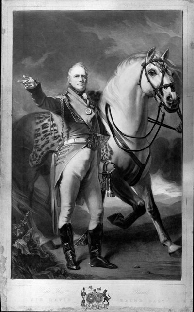 Sir David Baird Bart GCB, KC Colonnello del 24° Reggimento, 1811 da Henry Raeburn