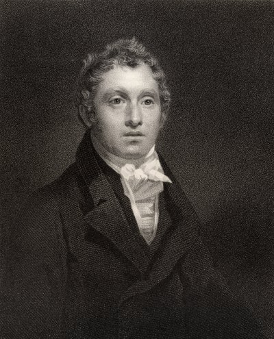 Sir David Brewster, inciso da W. Holl, da 