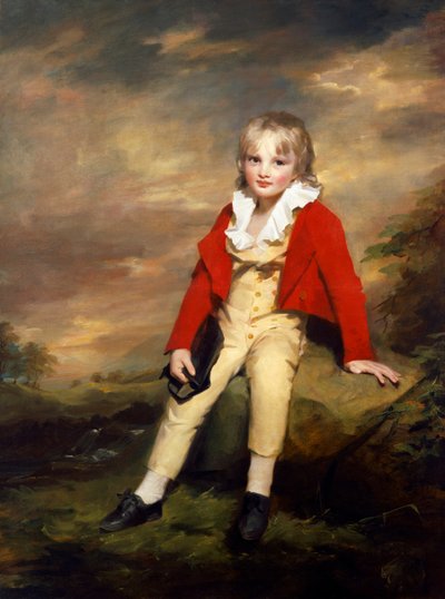 Sir George Sinclair da ragazzo da Henry Raeburn