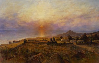 Fort Ross. Insediamento della Compagnia Russo-Americana, c. 1880 da Henry Raschen