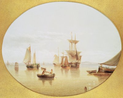 Scena del Porto - Remando a Riva da Henry Redmore