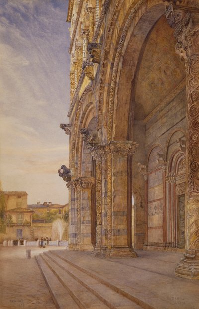 San Martino, Lucca, 1887 da Henry Roderick Newman