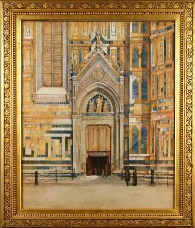 La Porta Sud del Duomo, Firenze, Italia da Henry Roderick Newman