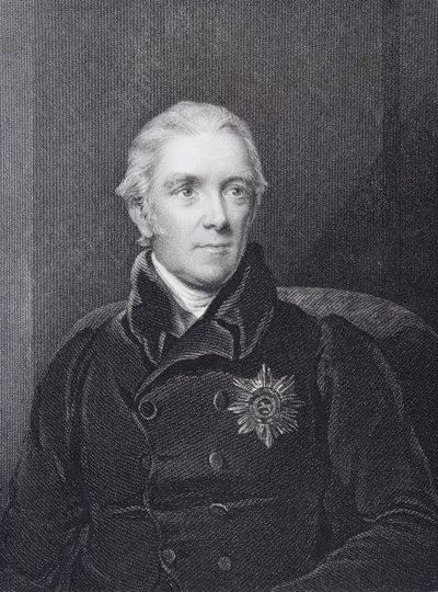 Sir Henry Halford, inciso da John Cochran da Henry Room