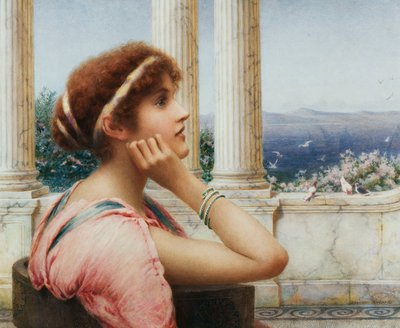 Una bellezza classica da Henry Ryland