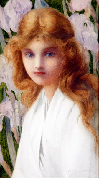 Iris, c.1885 da Henry Ryland