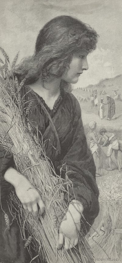 Ruth - di Henry Ryland da Henry Ryland