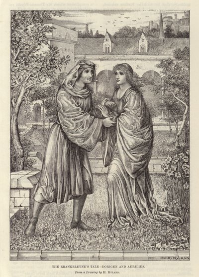 Il racconto del Frankeleyne da Henry Ryland