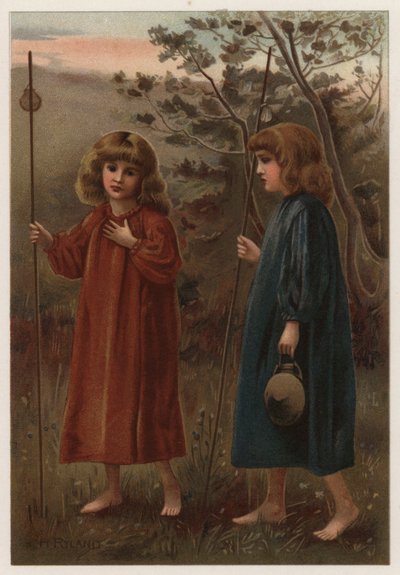 La riva dorata da Henry Ryland