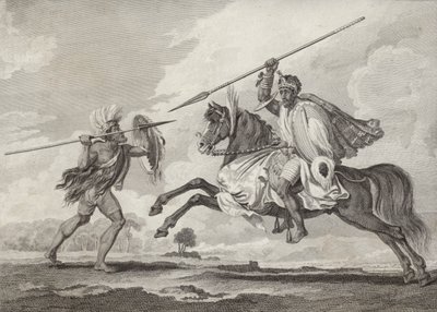 Fit Aurari Zogo che Attacca un Fante, Etiopia da Henry Salt