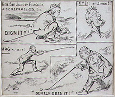 Mosse di golf, illustrazione dalla rivista 