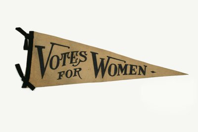 Pennone della campagna per il voto alle donne da Henry Schwartz
