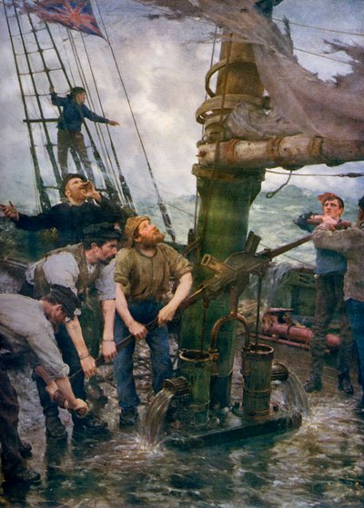 Tutti alle pompe da Henry Scott Tuke
