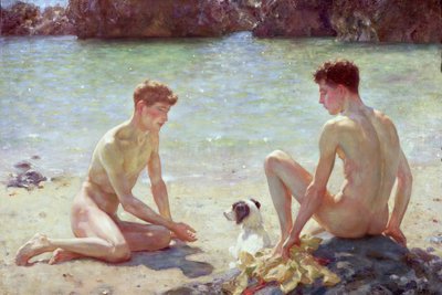 Compagni, 1924 da Henry Scott Tuke