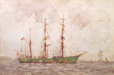Barca danese, Porto di Falmouth da Henry Scott Tuke