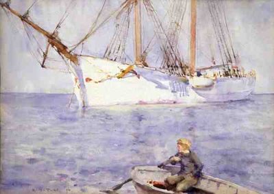 Effetto del tramonto da Henry Scott Tuke