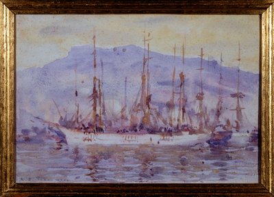 Tre maestri, Falmouth, 1904 da Henry Scott Tuke