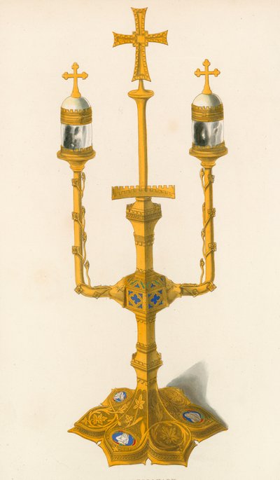 Un Reliquiario, fine XV secolo da Henry Shaw