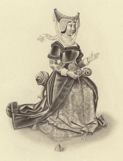 Costanza Duchessa di Lancaster, moglie di Giovanni di Gaunt da Henry Shaw