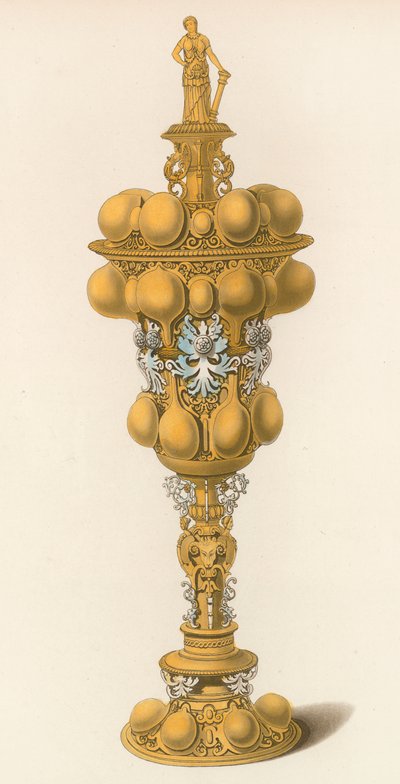 Coppa nella collezione di Sua Maestà, Castello di Windsor, c.1540 da Henry Shaw