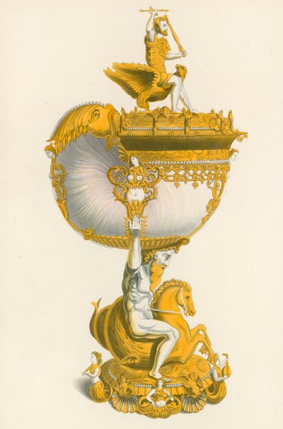 Coppa, nella collezione di Sua Maestà a Windsor, c. 1530 da Henry Shaw