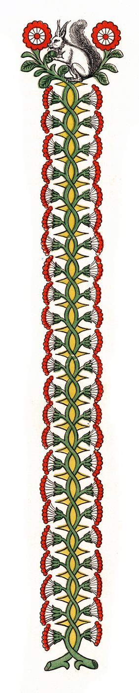 Bordo di margherite, c1445, 1843 da Henry Shaw