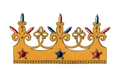 Progetto per una corona, 1843 da Henry Shaw